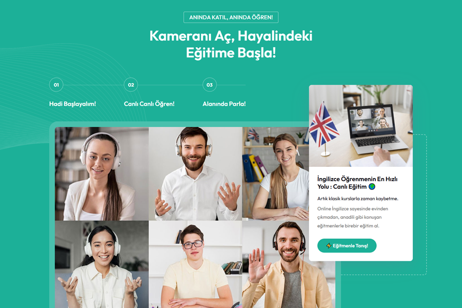 Teacherim – Online Dil Eğitimi