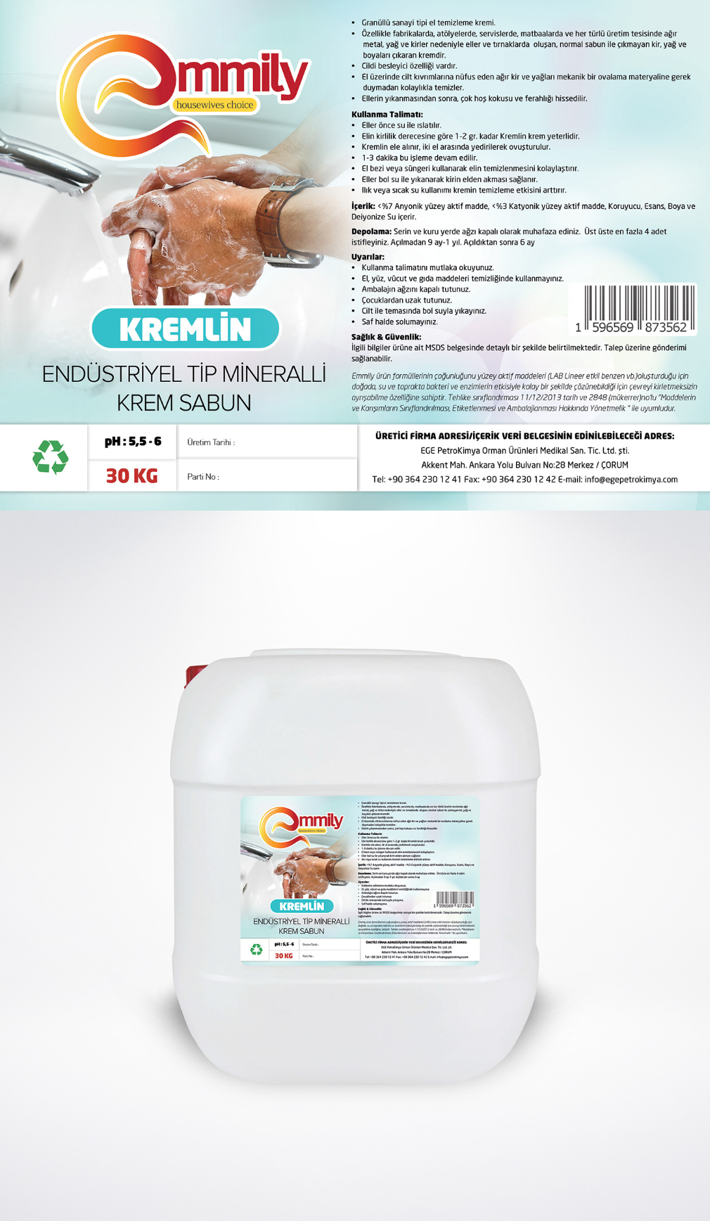 Emmily Kremlin Krem Sabun