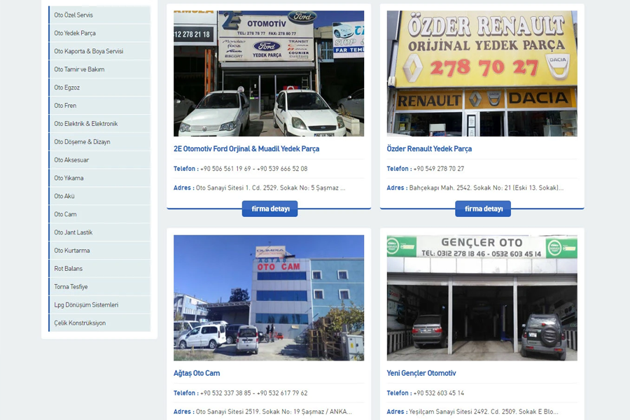 Ankara Ticaret Portalı Yazılımı